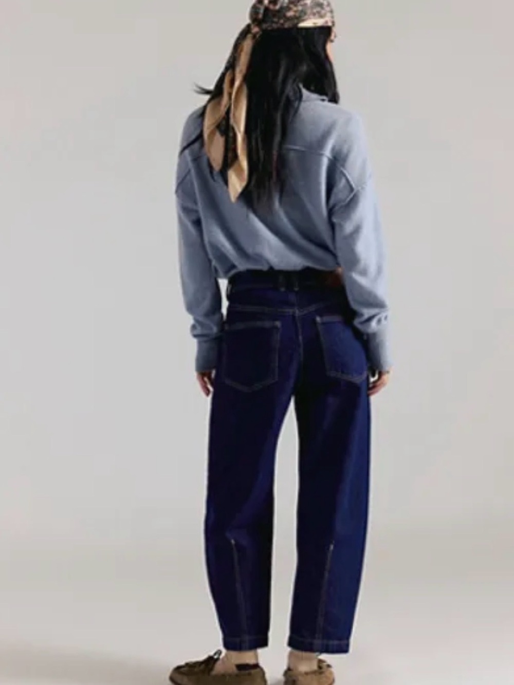 Free People Backstage Relaxed Cropped Jean NWT - Picture 2 of 15